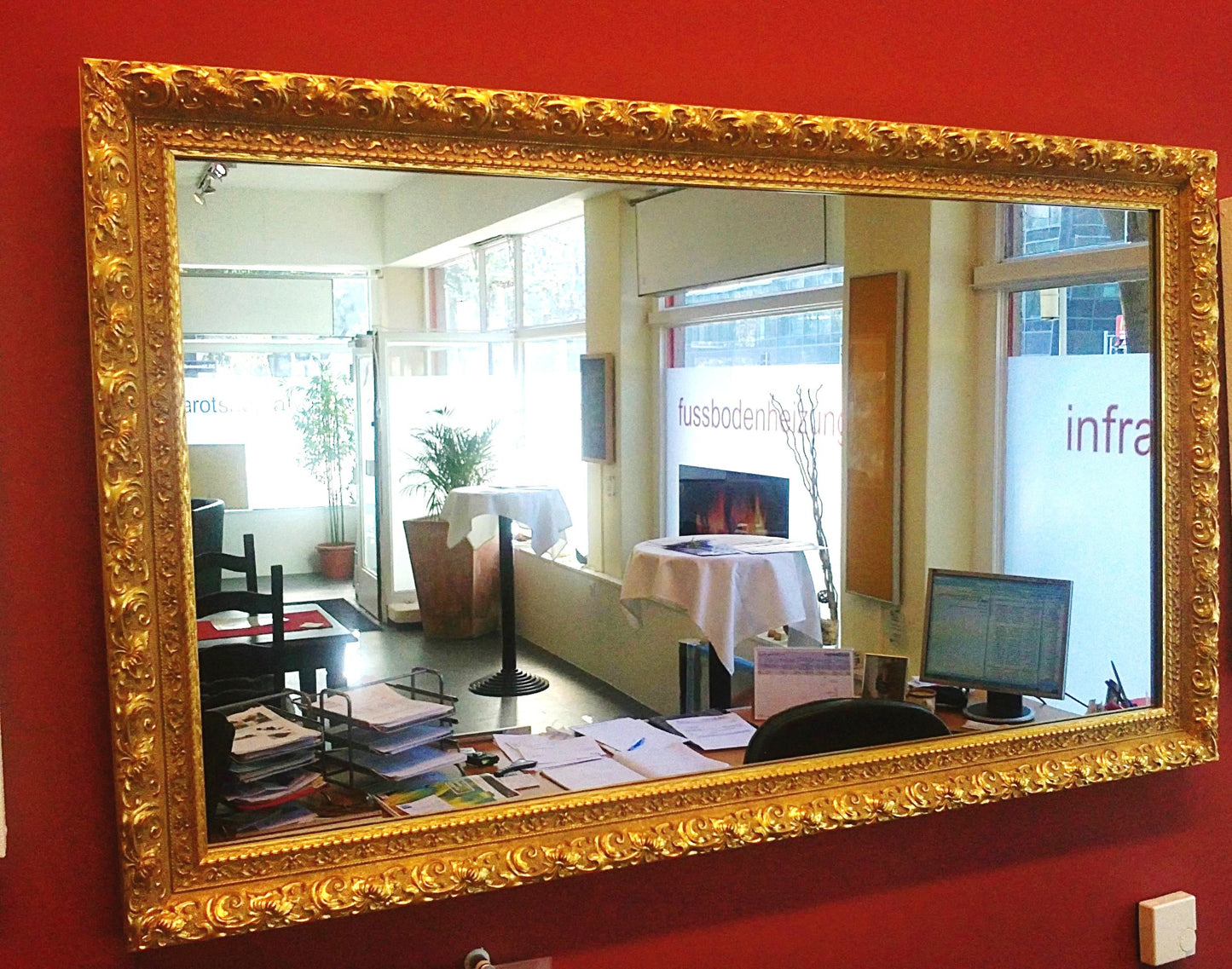 Aufpreis Spiegelvariante für infranomic Frame-Line Glas Infrarotheizung