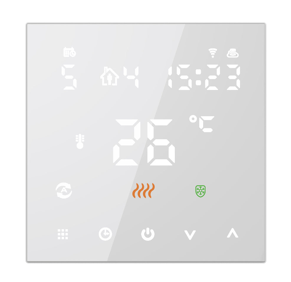 Infrarotshop Touch Raum-/Bodenthermostat mit WIFI Steuerung