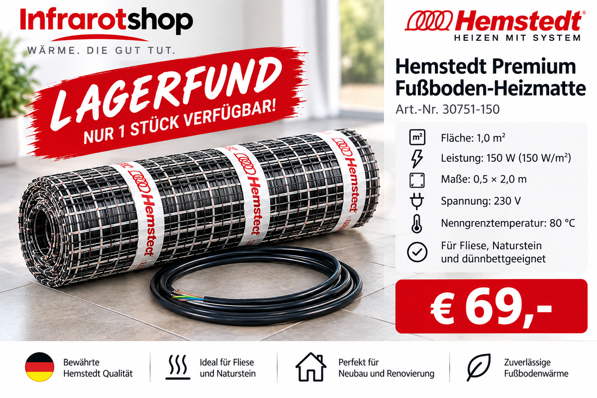 Hemstedt Premium Dünnbettheizmatte