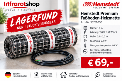 Hemstedt Premium Dünnbettheizmatte