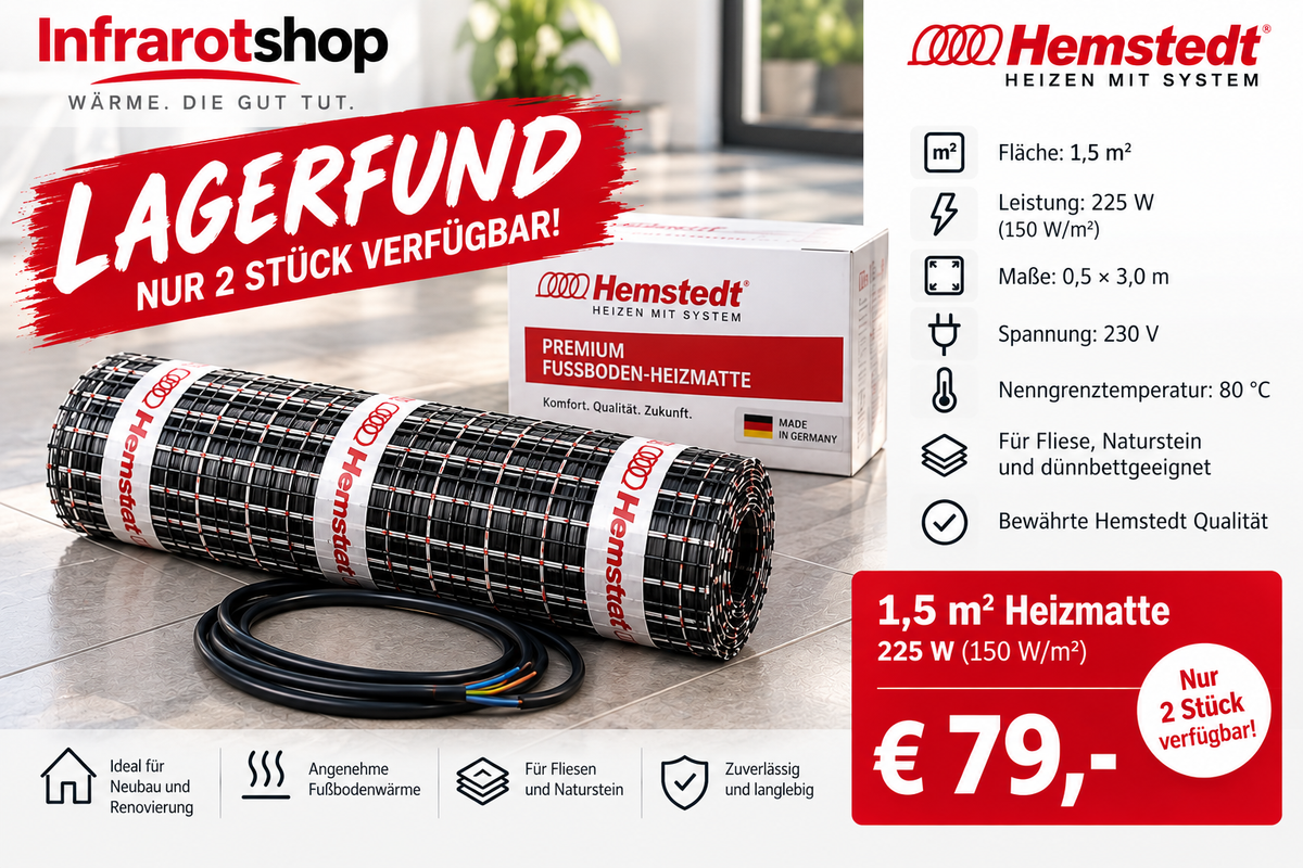 Hemstedt Premium Dünnbettheizmatte