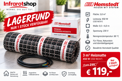 Hemstedt Premium Dünnbettheizmatte