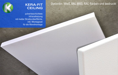 HTI - Steel Line Infrarotdeckenheizung Ceiling seidenmatt