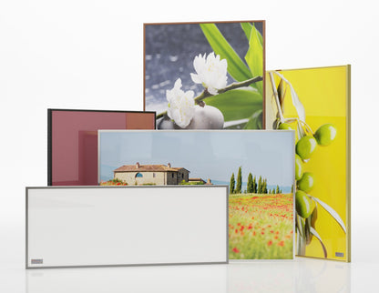 Aufpreis Sonderrahmen Infranomic Frame-Line Glas Infrarotheizung weiss, schwarz, Spiegel oder Bildmotiv