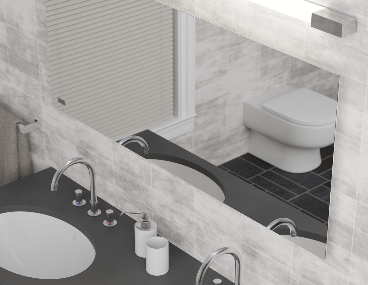 Aufpreis Spiegelvariante für infranomic Frame-Line Glas Infrarotheizung