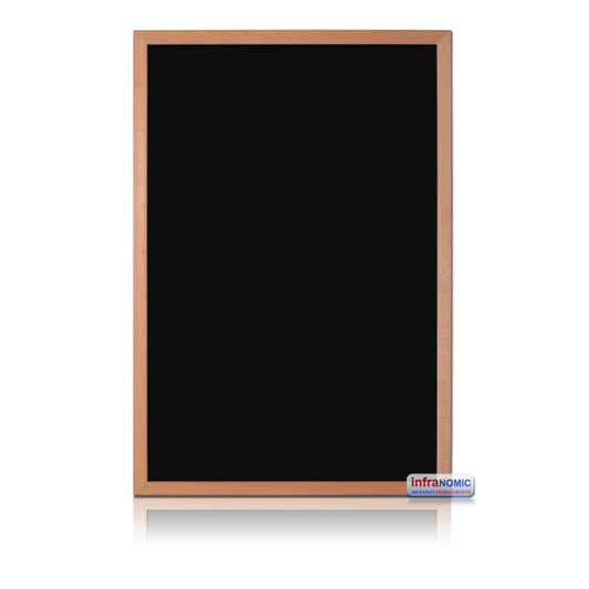 Aufpreis Echtholzrahmen Infranomic Frame-Line Glas Infrarotheizung weiss, schwarz, Spiegel oder Bildmotiv