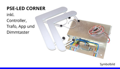 LED CORNER DUO für Infrarotheizungen